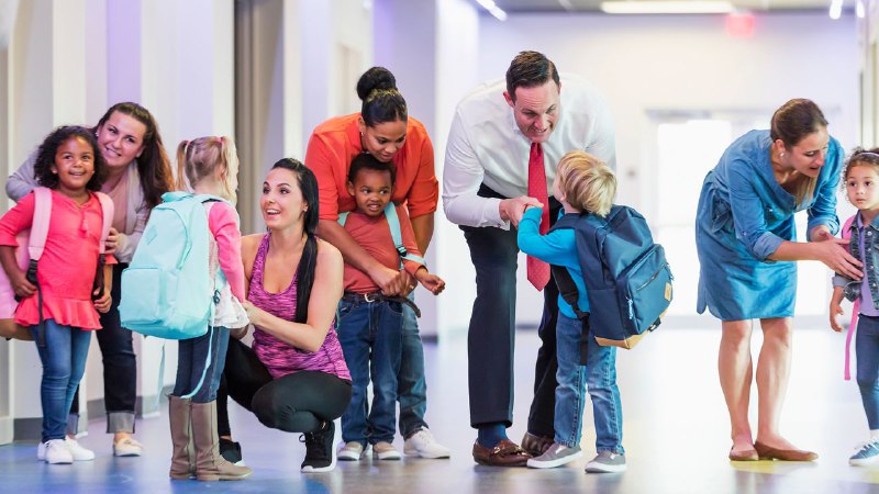Day-Care-Parent Small Talk, Translated