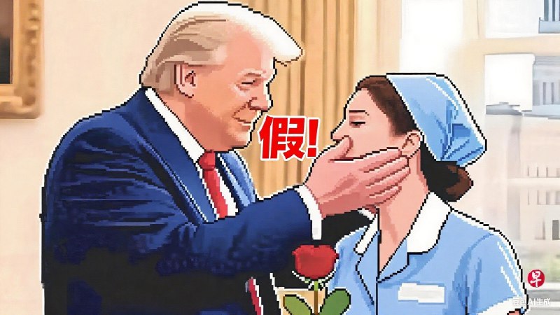 「特朗普爱上保洁员」把全网都耍了，连 AI 也被套路，我还能信谁