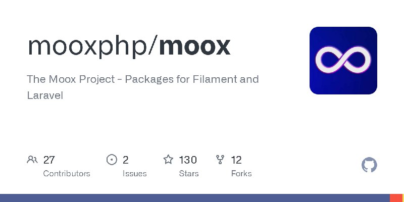 GitHub - mooxphp/moox: The Moox Project - Packages for Filament and Laravel