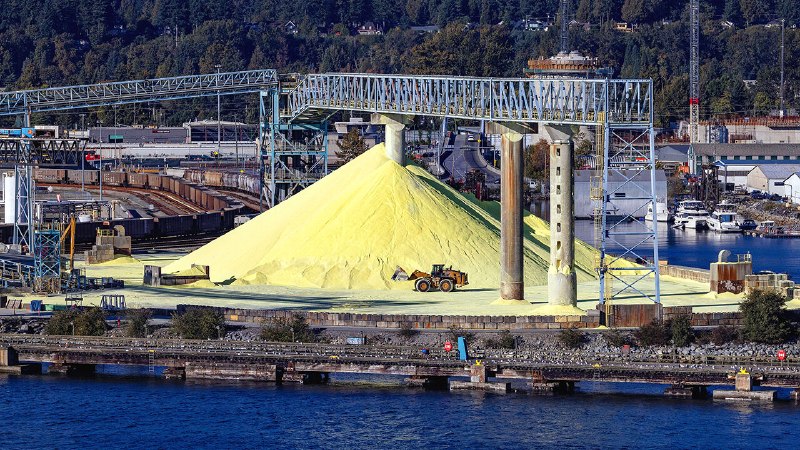 A shortage of sulphur could hurt mines and farms everywhere