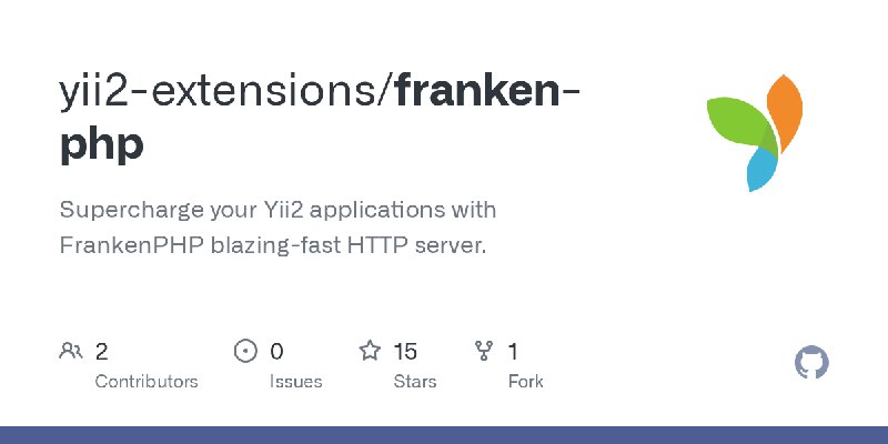 GitHub - yii2-extensions/franken-php: Supercharge your Yii2 applications with FrankenPHP blazing-fast HTTP server.