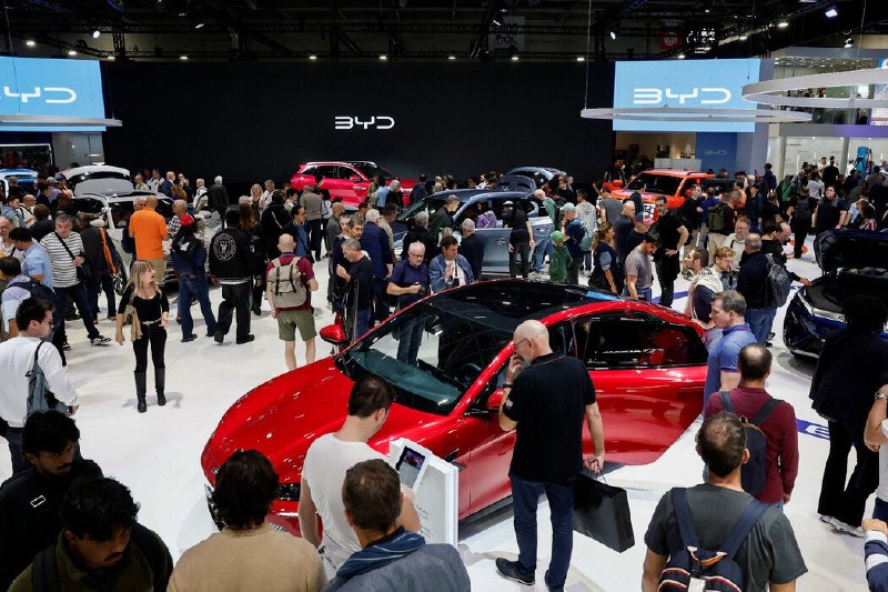 中国车企成巴黎车展焦点，加速布局欧洲市场