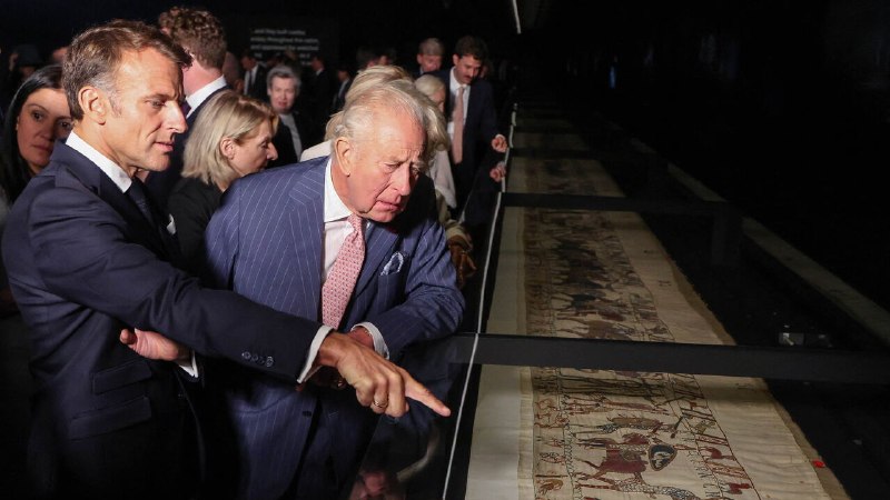 Blighty newsletter: The tale of a king, a president and a tapestry