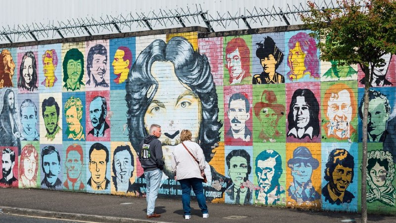 Belfast’s murals are an open-air gallery of history and art