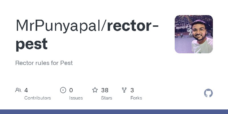 GitHub - MrPunyapal/rector-pest: Rector rules for Pest