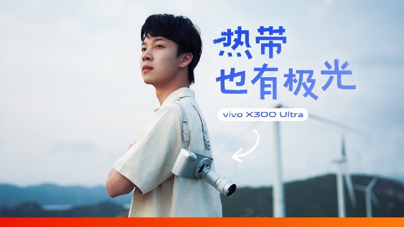 在热带海岛上，我们拍到了「极光」｜vivo X300 Ultra 短片