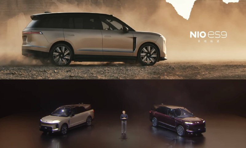 蔚来 ES9 租电 42 万元起！一键开启隐私模式，还能在车里泡茶+足疗