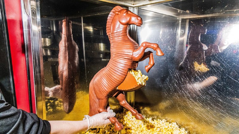 The latest must-have movie memorabilia? Popcorn buckets