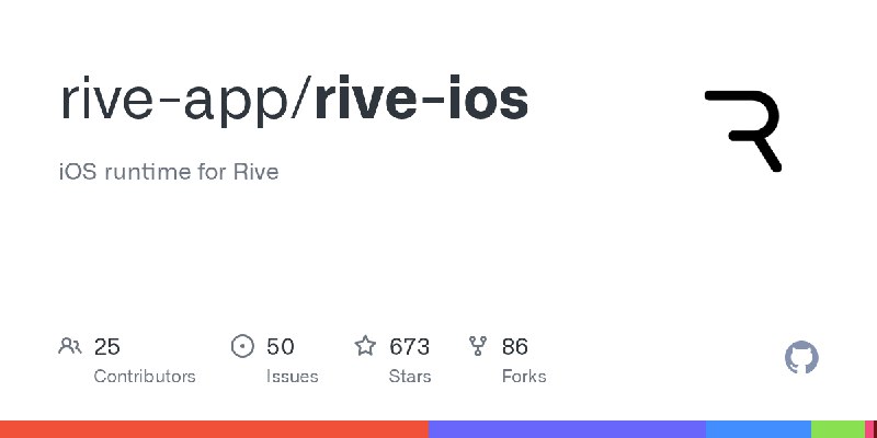 GitHub - rive-app/rive-ios: iOS runtime for Rive