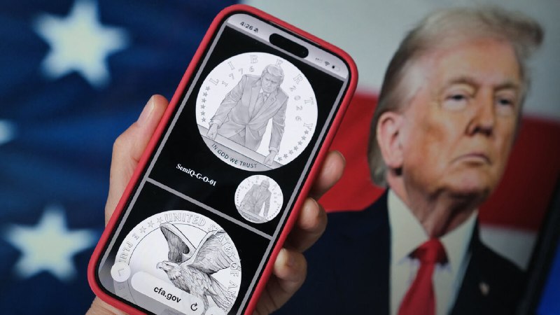 Why Donald Trump is putting his face on a coin