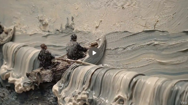 三百多万人围观的 AI 油画视频，是技术的神作，还是没有灵魂的电子垃圾