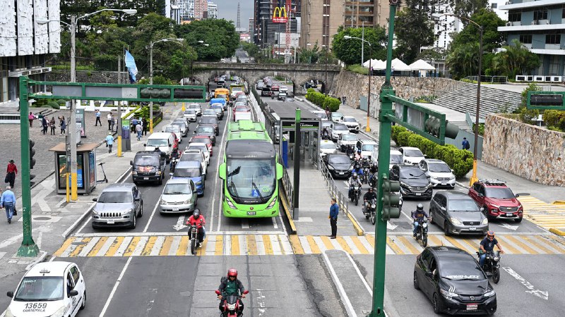 Central America’s biggest city is eternally snarled with traffic