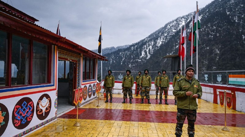 India is pouring money and concrete into its border with China