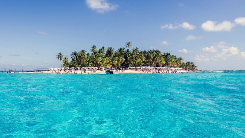 The Caribbean island that calls Colombia a coloniser