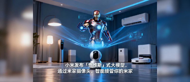 Xiaomi Miloco：小米发布「贾维斯」式大模型，用摄像头识别你看书还是健身，自动调节灯光音乐 - 小众软件
