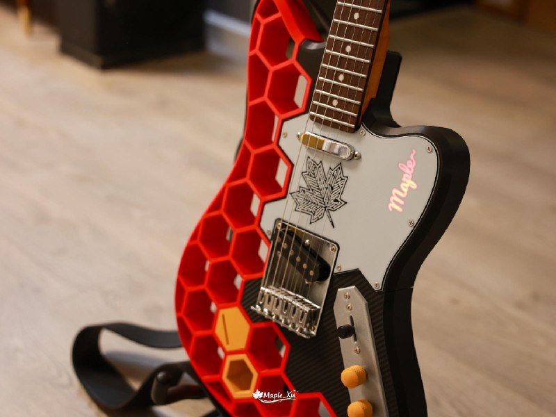 成本 600 元不到，我 3D 打印了一把能弹的电吉他 - 少数派