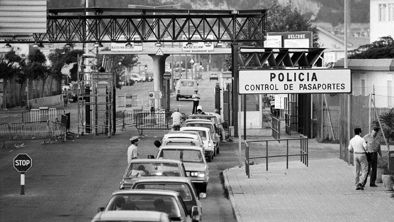 Opening the border between Spain and Gibraltar