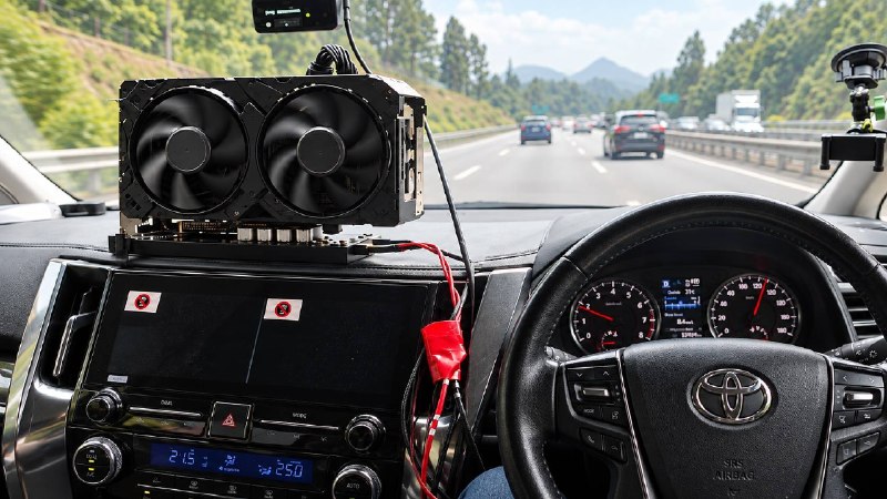 AMD YES！老哥给老车插上显卡，手搓「真智驾」