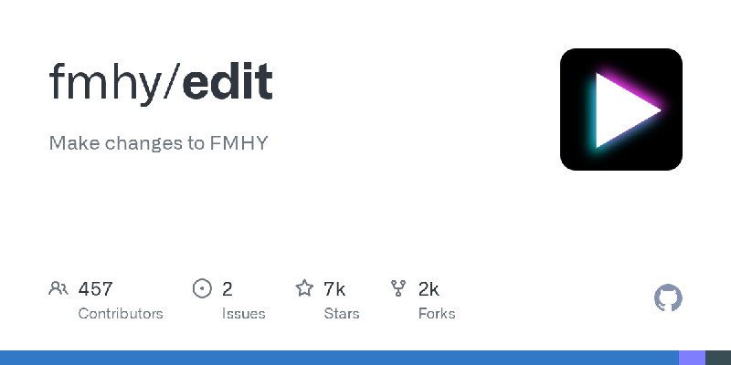 GitHub - fmhy/edit: Make changes to FMHY