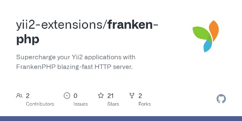 GitHub - yii2-extensions/franken-php: Supercharge your Yii2 applications with FrankenPHP blazing-fast HTTP server.