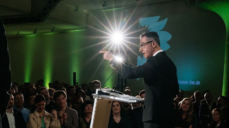 A popular German Green wins a surprise victory