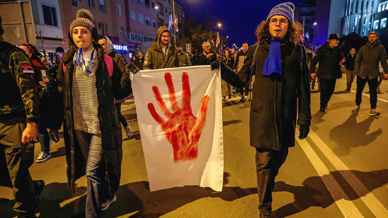 Serbia’s protesters learn it’s hard to topple a president