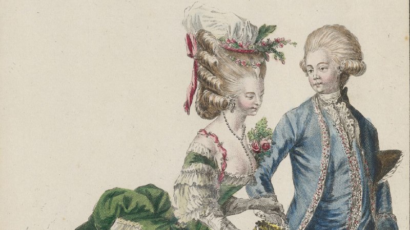 Marie Antoinette-Era Fashion Plates