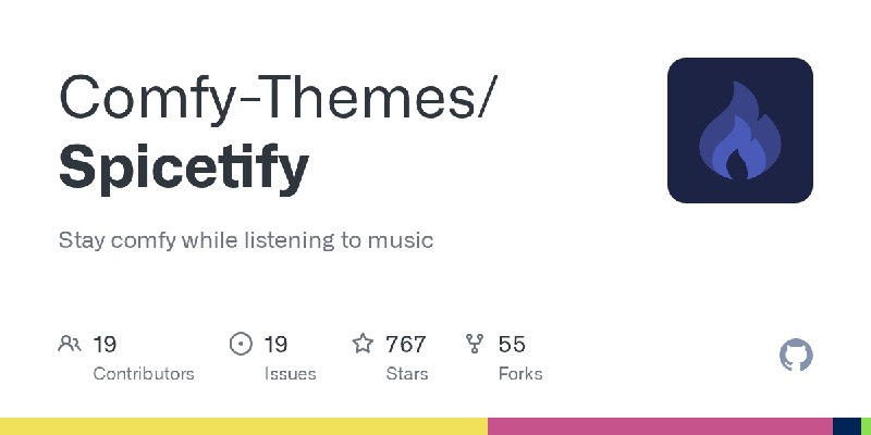GitHub - Comfy-Themes/Spicetify: Stay comfy while listening to music