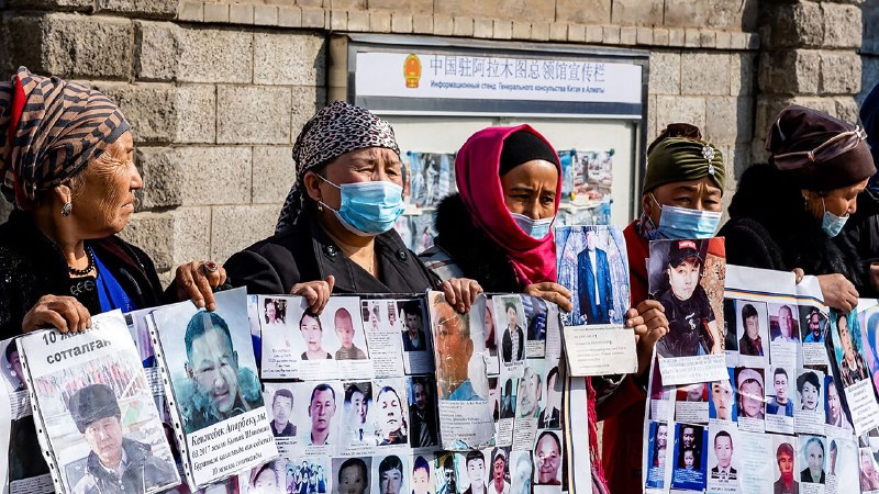 An anti-China protest lands Kazakhs in prison