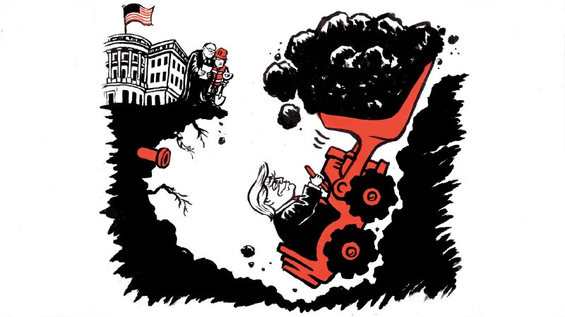 That ugly ballroom epitomises the story of Donald Trump’s presidency