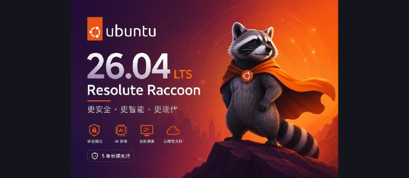 Ubuntu 26.04 LTS 发布，支持到 2041 年，附升级方法 - 小众软件