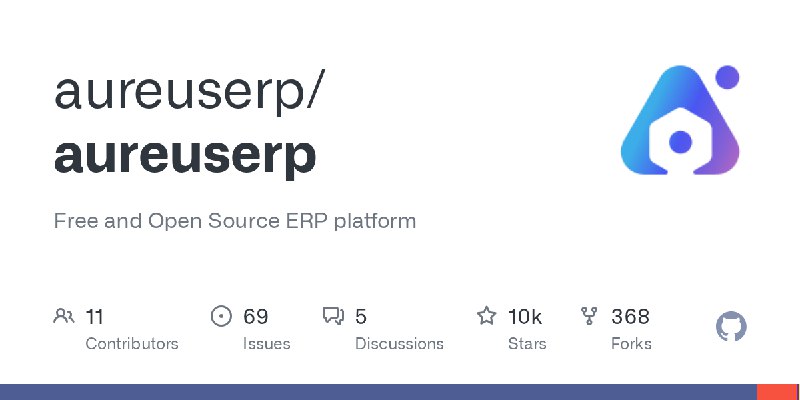 GitHub - aureuserp/aureuserp: Free and Open Source ERP platform