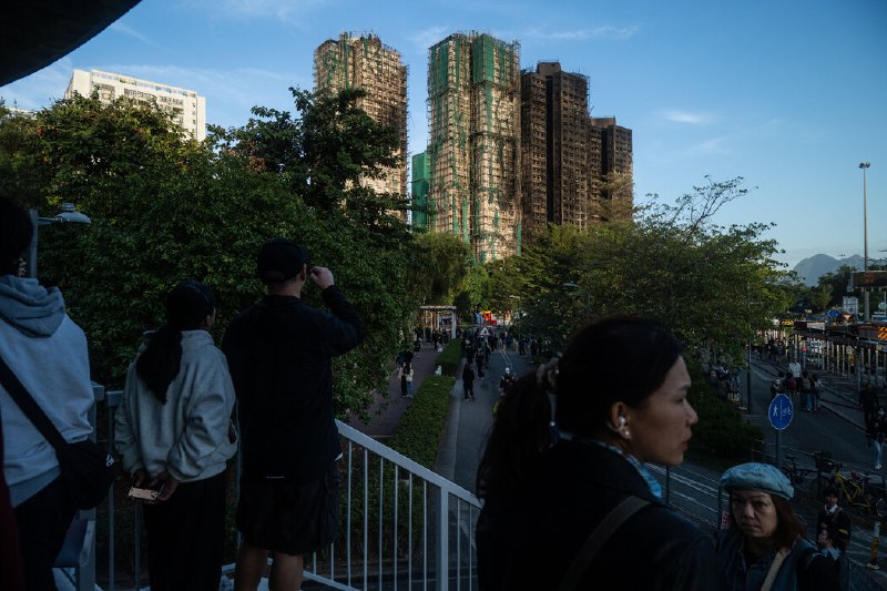 香港政府在火灾发生一年前已收到居民对建筑材料投诉