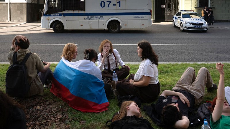 A liberal party is barred in Russia for implicitly opposing the war