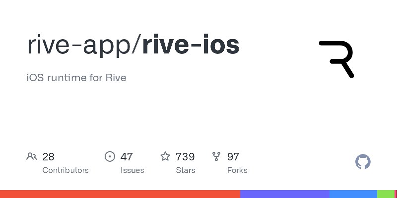 GitHub - rive-app/rive-ios: iOS runtime for Rive