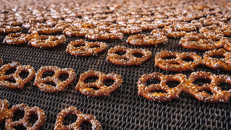 One thing America still excels at making? Pretzels