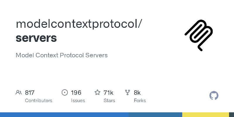 GitHub - modelcontextprotocol/servers: Model Context Protocol Servers