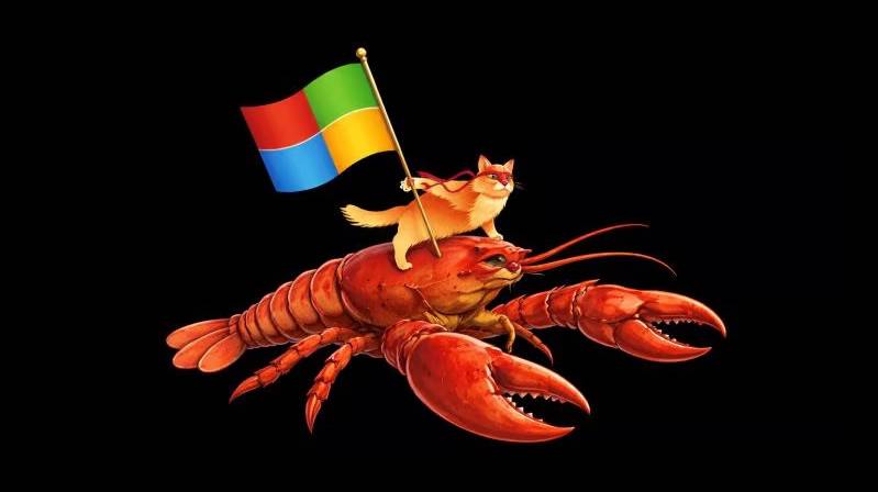 微软想给所有 Windows 电脑预装龙虾