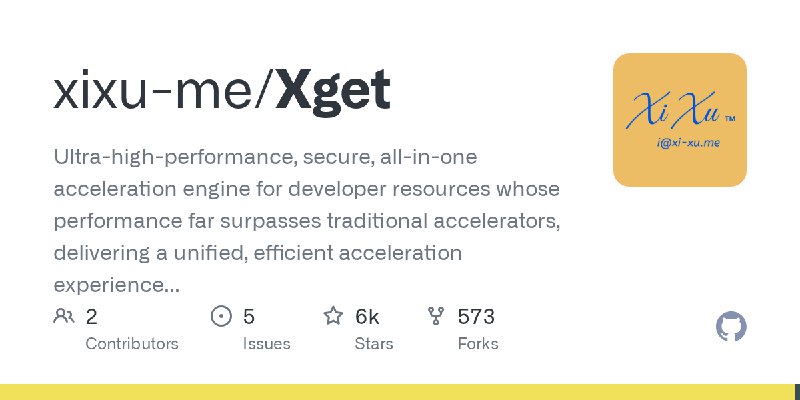 GitHub - xixu-me/Xget: Ultra-high-performance, secure, all-in-one acceleration engine for developer resources whose performance…