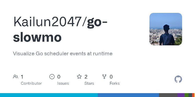 GitHub - Kailun2047/go-slowmo: Visualize Go scheduler events at runtime