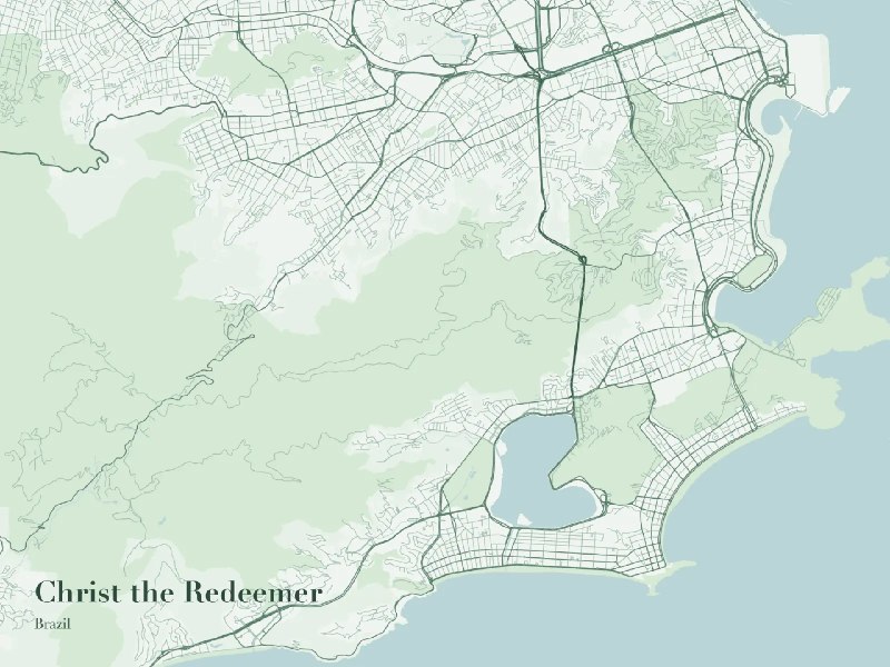 我做了一个地图壁纸 - Here Wallpaper，可以把喜欢的街道城市放上手机和电脑桌面 - 少数派