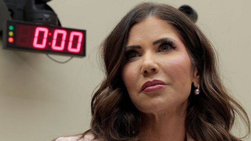 The Curtains Close on the Kristi Noem Show