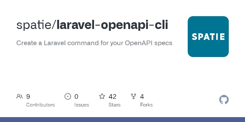 GitHub - spatie/laravel-openapi-cli: Create a Laravel command for your OpenAPI specs