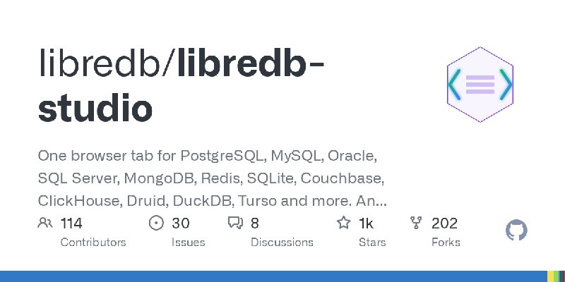 GitHub - libredb/libredb-studio: One browser tab for PostgreSQL, MySQL, Oracle, SQL Server, MongoDB, Redis, SQLite, Couchbase,…