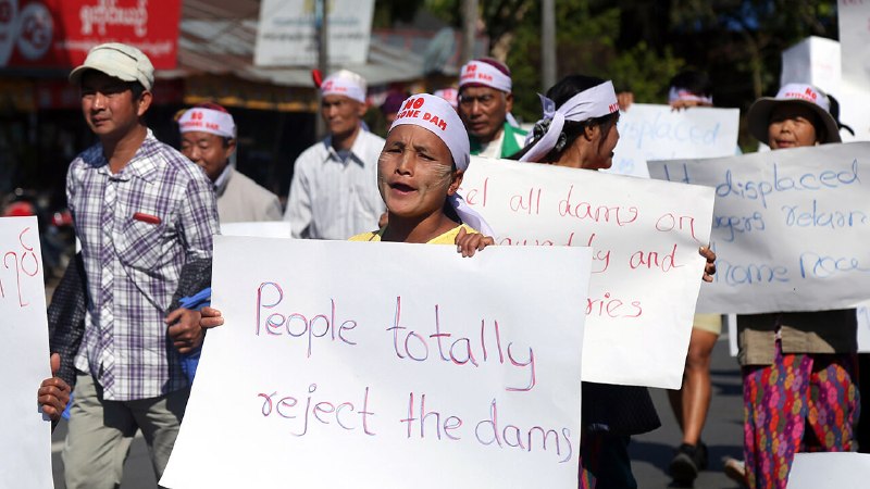Myanmar’s junta revives a hated dam to court China