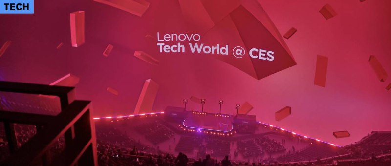 联想在 Sphere 办了场科技春晚，既折叠手机，也折叠电脑｜CES 2026