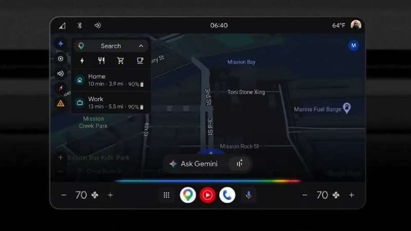 Android Auto 全面更新，看齐 Carplay！还有更「懂车」的 Gemini