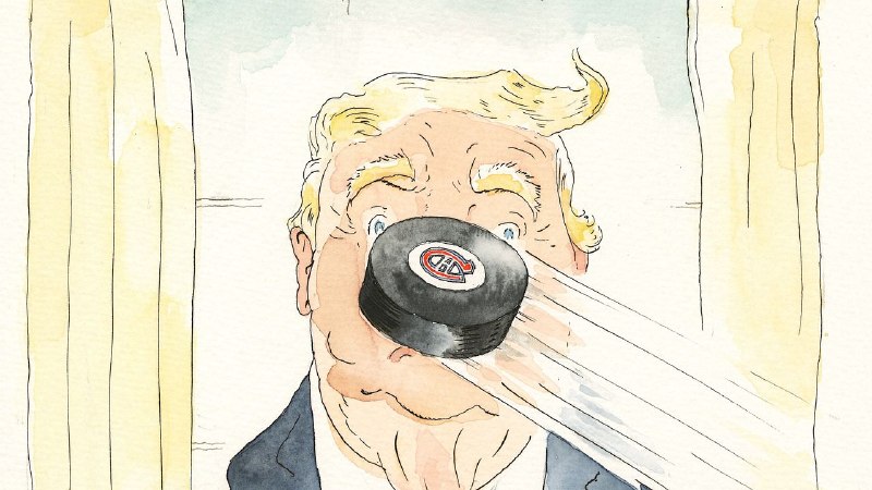 Canada and the U.S.A. Face Off
