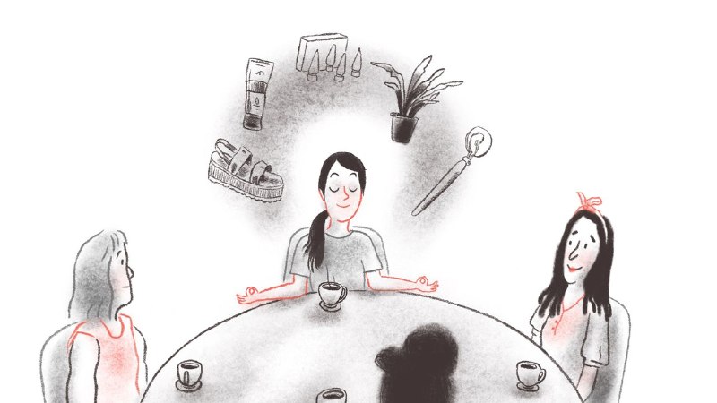 Practicing Shopping-Cart Meditation