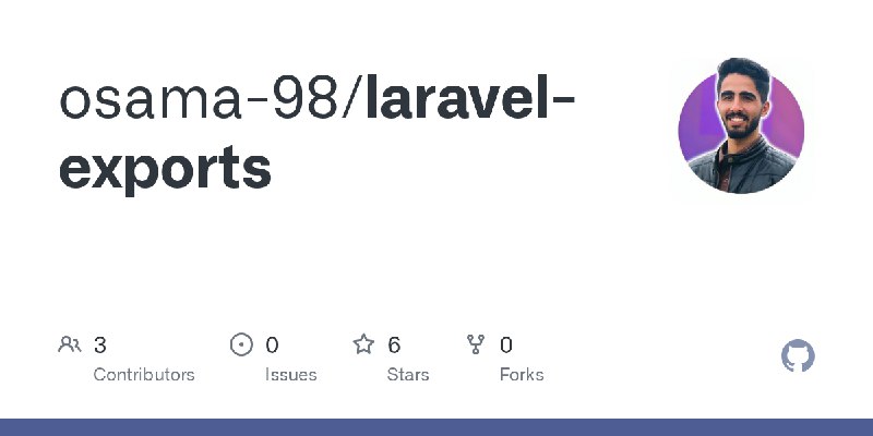 GitHub - osama-98/laravel-exports
